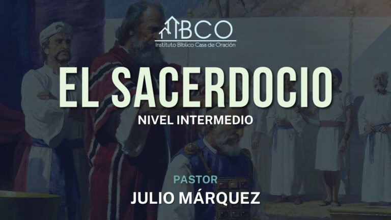 4. El sacerdocio